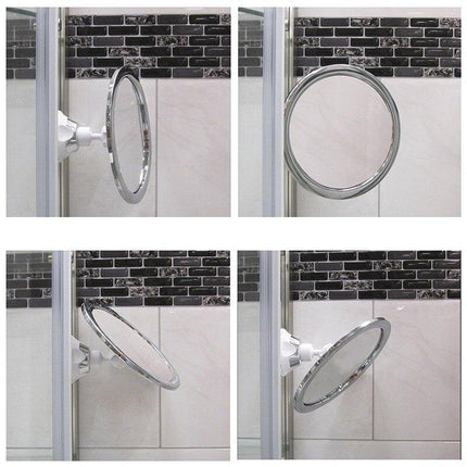 Anti Fog Bathroom Mirror with Locking Suction Cup