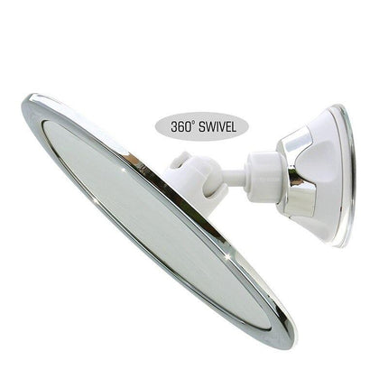 Anti Fog Bathroom Mirror with Locking Suction Cup, Fogless Shower Mirror for Shaving with 360 Degree Rotating Arm – image 5
