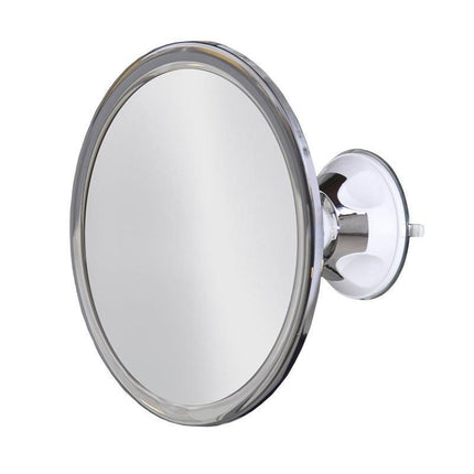Anti Fog Bathroom Mirror with Locking Suction Cup, Fogless Shower Mirror for Shaving with 360 Degree Rotating Arm