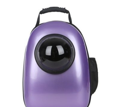 Pet Carrier Backpack with Space Capsule Design | Breathable & Airline Approved for Comfortable Travel