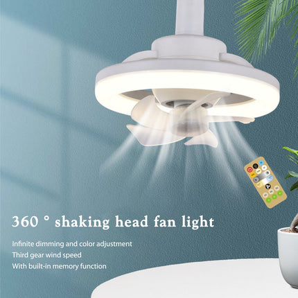 360° Modern Ceiling Fan with Lights & Remote Control | Stylish Design for Comfortable Atmosphere 1