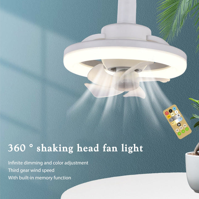 360° Modern Ceiling Fan with Lights & Remote Control | Stylish Design for Comfortable Atmosphere 1