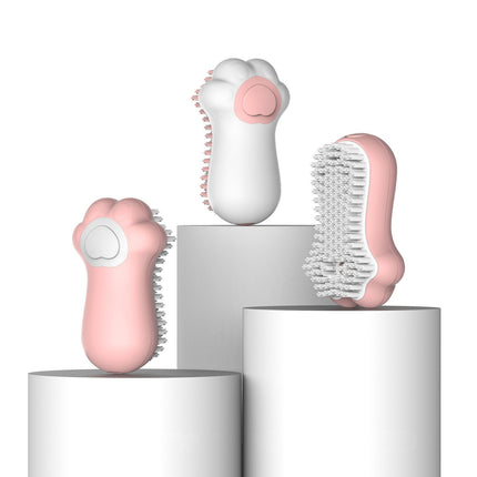 Soft Pet Shower Brush for Cats with Gentle Bristles | Ergonomic Design for Comfortable Grooming and Bonding