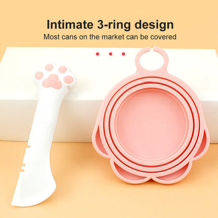 Multifunction Pet Canned Spoon & Jar Opener with Unique Design | Easy Feeding for Maximum Food Retrieval