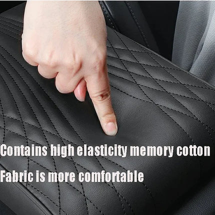 Center Console Cover, Faux Leather Armrest Cushion Pad – image 5