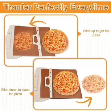 Wooden Pizza Peel with Beveled Edge