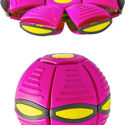 Magic Ball Toy for Dogs with Durable Soft Plastic Design | Interactive Flying Saucer for Engaging Play and Bonding