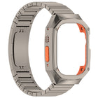 Stainless Steel Apple Watch Ultra Band for Ultra 2, Metal iWatch Band with Butterfly Buckle – image 6