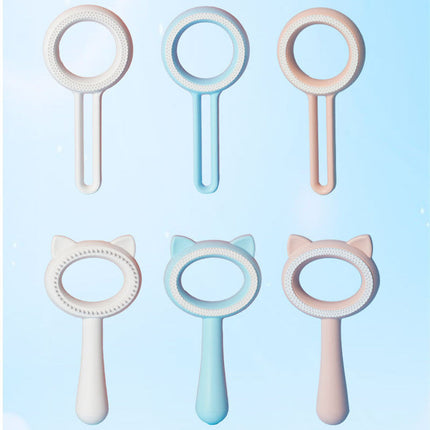 Double-Sided Cat Shaver and Comb with Durable Design | Effective Pet Hair Remover for Healthy Coats