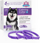 Adjustable Anxiety-Reducing Pet Collar with Pheromone Technology | Comfortable Relief for Dogs and Cats
