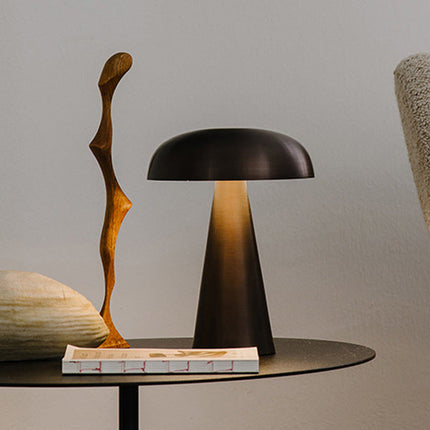 Mushroom LED Night Light with Touch Control | Elegant Table Lamp for Elders and Children's Safety