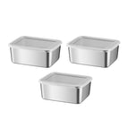 small / with cover / 3 pcs