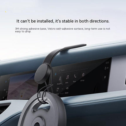 Magnetic Car Phone Holder with Flexible Design & 360° Rotation | Wireless Charger for Convenient Hands-Free Use