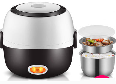 Multi-Function Electric Lunch Box with USB Power | Portable Two-Layer & Three-Layer Design for Healthy Meals on the Go