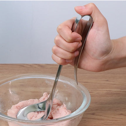 Stainless Steel Meatball Maker with Ergonomic Handle | Effortless Meatball Shaping Tool for Home Cooking