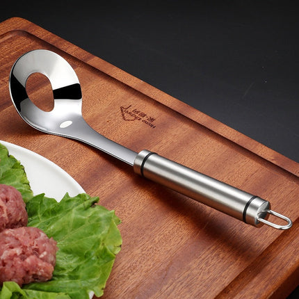 Stainless Steel Meatball Maker with Ergonomic Handle | Effortless Meatball Shaping Tool for Home Cooking