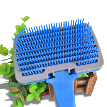 Pet Brush Comb for Dogs and Cats with Durable Plastic Design | Easy to Clean Grooming Tool for Healthy Coats