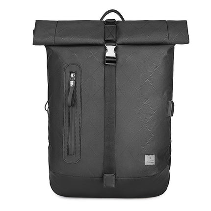 Men's Business Backpack with Waterproof Oxford Cloth | Multi-functional Stylish Bag for Daily Commutes and Travel