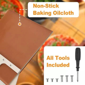 Wooden Pizza Peel with Beveled Edge – image 4