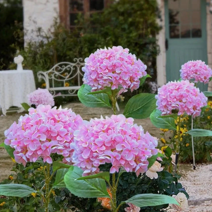 Solar Flower Lights for Garden with Timeless Floral Design | Durable Outdoor Décor for Enchanting Nighttime Glow