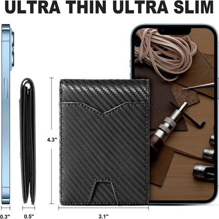 Mens Wallet, Card Holder Wallets for Men with Space for 7 Cards and Cash – image 5