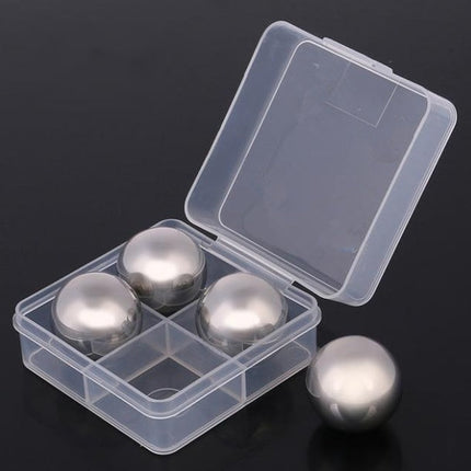 Reusable Chilling Stones Set with Food Grade Stainless Steel | Rapid Cooling for Whiskey and Cocktails