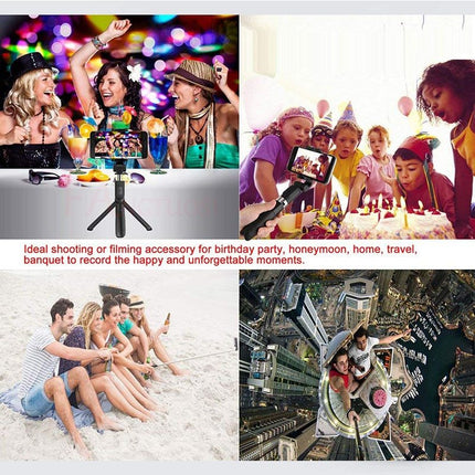Bluetooth Selfie Stick Tripod with Rechargeable Battery | Compatible with Smartphones for Perfect Photos