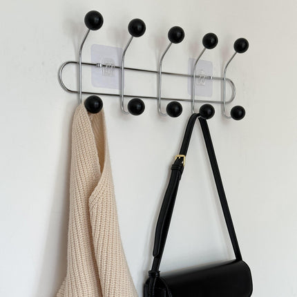Wall Mounted Coat Rack with 4 5 or 6 Hooks – image 7