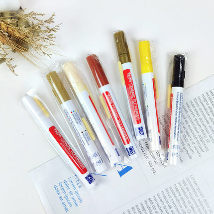 Grout Pens for Tile Floor and Wall, Grout Renew and Tile Restoration Marker with Slim Nib
