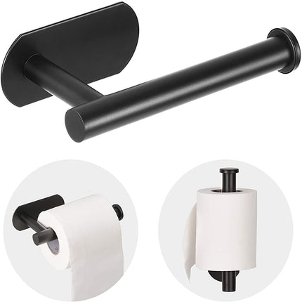 Toilet Paper Holder Wall Mount, Stainless Steel Paper Towel Holder for Kitchen – image 4