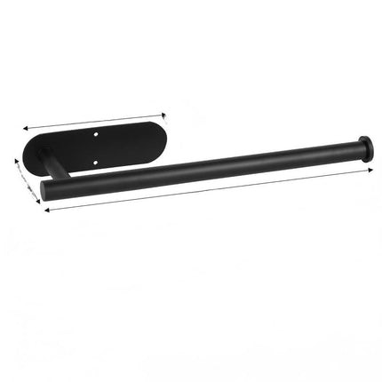 Toilet Paper Holder Wall Mount, Stainless Steel Paper Towel Holder for Kitchen – image 14