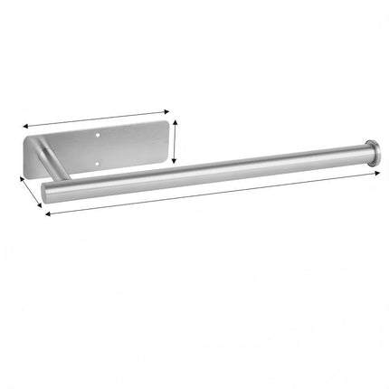 Toilet Paper Holder Wall Mount, Stainless Steel Paper Towel Holder for Kitchen – image 16