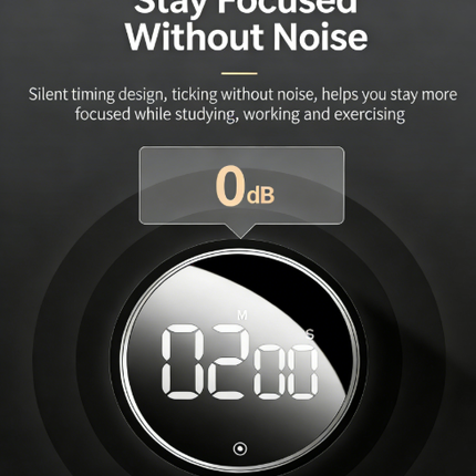 Digital Countdown Timer, Egg Timer for Cooking and Baking – image 7