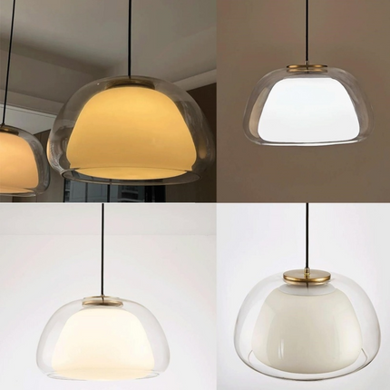 Glass Pendant Light with Adjustable Cord – image 8