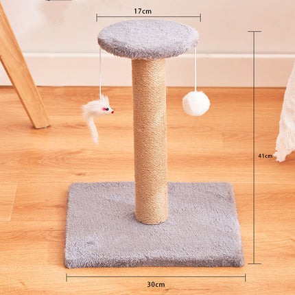 Vertical Cat Scratcher with Durable Sisal Material | Non-Dandruff Toy for Healthy Scratching