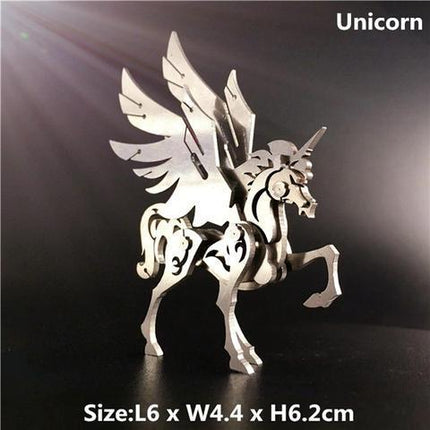 3D Metal Puzzle, DIY Stainless Steel Metal Model Kit with Tools – image 44