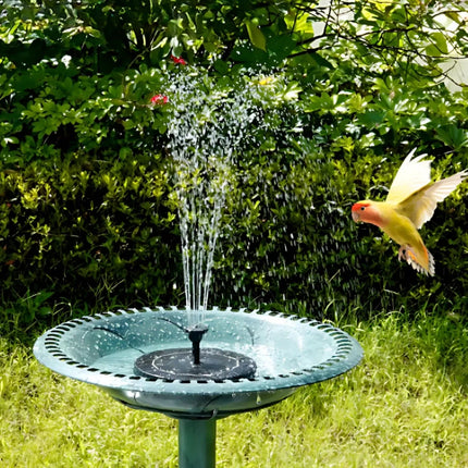 Solar Powered Fountain with 7 Water Spray Patterns & Dusk Sensor | Eco-Friendly Lighting for Gardens and Patios