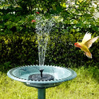 Solar Powered Fountain with 7 Water Spray Patterns & Dusk Sensor | Eco-Friendly Lighting for Gardens and Patios