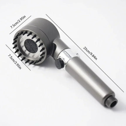 High Pressure Shower Head with Filter, 3 Mode Rain Shower Head
