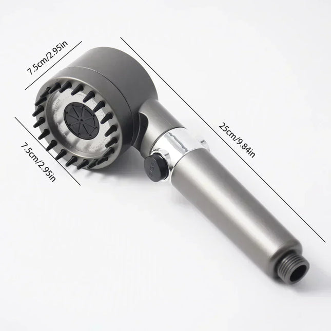High Pressure Shower Head with Filter, 3 Mode Rain Shower Head