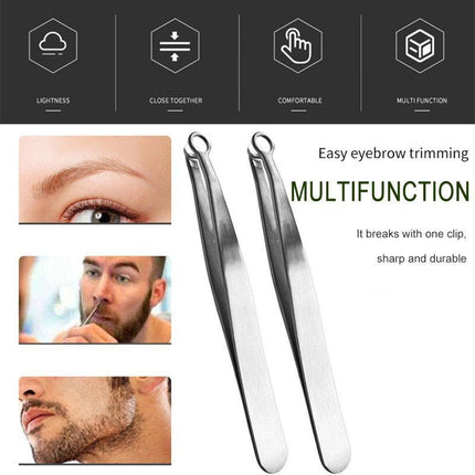 Manual Nose Hair Trimmer for Men and Women, Painless Nose Hair Remover – image 4