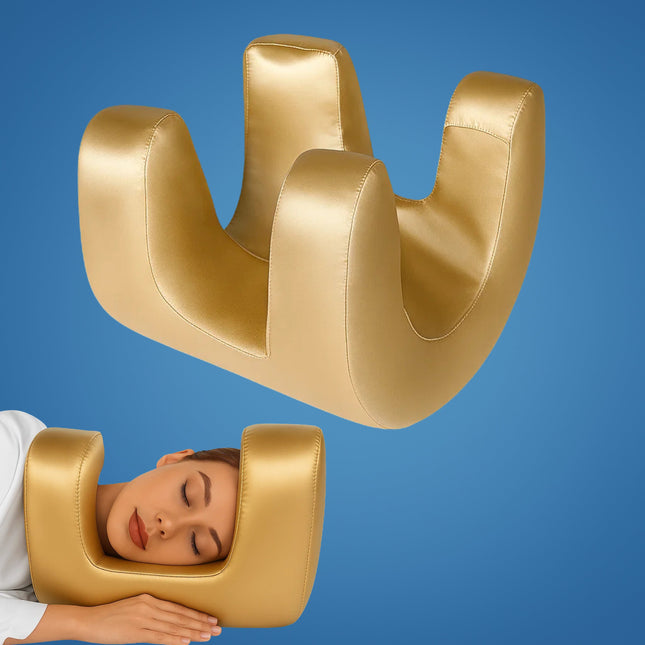 Side Sleeper Pillow for Back Sleepers, Cooling Memory Foam Pillow, Ergonomic Cervical Pillow for Neck and Wrinkles