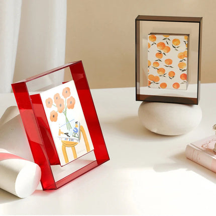 Acrylic Picture Frame, Scratch Resistant Art Print Frame for Photos and Prints
