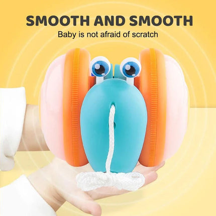 Toddler Toys Pull String Snail Toy, Infant Toys for Crawling