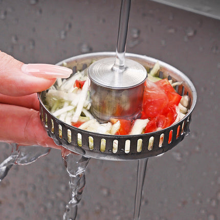 Kitchen Sink Strainer 3 in 1, Stainless Steel Sink Drain Strainer – image 12