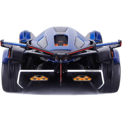 Lamborghini V12 Vision Gran Turismo Diecast Model Car 1:18 Scale with Alloy Construction | High-Detail Collector's Item for Car Enthusiasts