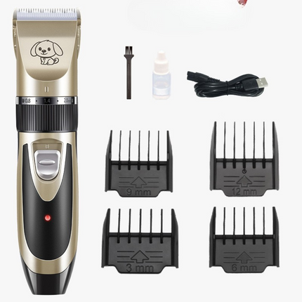 Dog Clippers Cordless Low Noise, Dog Grooming Clippers with 4 Guard Combs – image 5