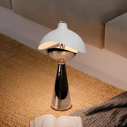 Sculpted Table Lamp with Dimmable Lighting & Portable Design | Elegant Home Decor for Cozy Ambiance