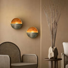 Eclipse Wall Candle Holder with Sculptural Design | Handcrafted Iron Decor for Luxurious Ambient Lighting