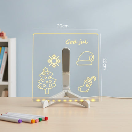 LED Drawing Board for Kids, Light Up Message Board with 7 Colored Pens, LED Sign Board for Cafe Menu – image 35